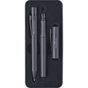Zestaw Prezentowy Faber-Castell Grip 2011 Edycja Limitowana Pióro + Długopis Czarne